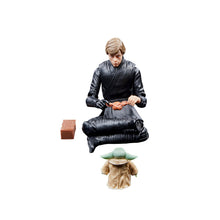 Load image into Gallery viewer, Hasbro STAR WARS - The Black Series 6" PLASTIC FREE PACKAGING - Luke Skywalker & Grogu (Book of Boba Fett) Deluxe Figure 03 - STANDARD GRADE