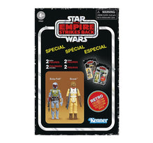 Load image into Gallery viewer, AVAILABILITY LIMITED - Hasbro STAR WARS - The Retro Collection ESB - Special Bounty Hunters 2-Pack - BOBA FETT & BOSSK (EMPIRE STRIKES BACK) - STANDARD GRADE