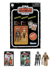 Load image into Gallery viewer, AVAILABILITY LIMITED - Hasbro STAR WARS - The Retro Collection ESB - Special Bounty Hunters 2-Pack - 4-LOM & ZUCKUSS (EMPIRE STRIKES BACK) - STANDARD GRADE
