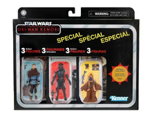 Load image into Gallery viewer, AVAILABILITY LIMITED - Hasbro STAR WARS - The Vintage Collection - OBI-WAN KENOBI MULTIPACK - Ben Kenobi, Teeka & Purge Trooper 3.75" Figures - VC-257, VC-258, VC-259 - STANDARD GRADE