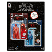 Load image into Gallery viewer, AVAILABILITY LIMITED - HASBRO STAR WARS - The Black Series 6&quot; - 40th Anniversary Return of the Jedi Carbonized Collection - Emperor’s Royal Guard &amp; TIE Fighter Pilot Figure 2-Pack - STANDARD GRADE