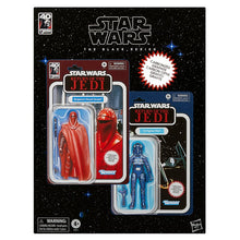 Load image into Gallery viewer, AVAILABILITY LIMITED - HASBRO STAR WARS - The Black Series 6" - 40th Anniversary Return of the Jedi Carbonized Collection - Emperor’s Royal Guard & TIE Fighter Pilot Figure 2-Pack - STANDARD GRADE