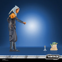 Load image into Gallery viewer, Hasbro STAR WARS - The Vintage Collection - Ahsoka Tano & Grogu Deluxe 3.75" WORLD-BUILDING SET - STANDARD GRADE