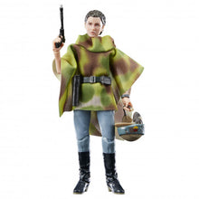 Load image into Gallery viewer, DAMAGED PACKAGING - Hasbro STAR WARS - The Black Series 6" - 40th Anniversary Return of the Jedi - Wave 1 - Princess Leia (Endor) Figure - SUB-STANDARD GRADE