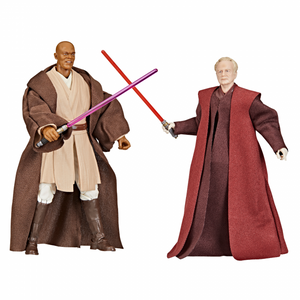 AVAILABILITY LIMITED - PRE-ORDER - Hasbro STAR WARS - The Black Series 6" - HASBRO PULSE EXCLUSIVE - Mace Windu & Darth Sidious (Revenge of the Sith) Figure 2-Pack - STANDARD GRADE