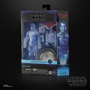 AVAILABILITY LIMITED - HASBRO STAR WARS - The Black Series 6" - Holocomm Collection - AXE WOVES Action Figure with Light-Up Holopuck - STANDARD GRADE