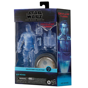 AVAILABILITY LIMITED - HASBRO STAR WARS - The Black Series 6" - Holocomm Collection - AXE WOVES Action Figure with Light-Up Holopuck - STANDARD GRADE