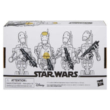 Load image into Gallery viewer, Hasbro STAR WARS - The Vintage Collection 3.75 - BATTLE DROID (The Phantom Menace) figure 4-PACK - STANDARD GRADE