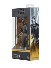 Load image into Gallery viewer, Hasbro STAR WARS - The Black Series 6&quot; - WAVE - Darth Maul (The Phantom Menace) figure 05 - STANDARD GRADE