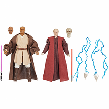 Load image into Gallery viewer, AVAILABILITY LIMITED - PRE-ORDER - Hasbro STAR WARS - The Black Series 6&quot; - HASBRO PULSE EXCLUSIVE - Mace Windu &amp; Darth Sidious (Revenge of the Sith) Figure 2-Pack - STANDARD GRADE
