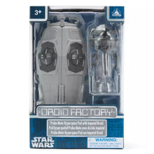 Load image into Gallery viewer, AVAILABILITY LIMITED - Disney Parks EXCLUSIVE - STAR WARS DROID-FACTORY - Probe-Mate Hyperspace Pod with Imperial Droid action figure set - STANDARD GRADE