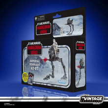 Load image into Gallery viewer, Hasbro STAR WARS - The Vintage Collection - Imperial Remnant AT-RT (The Mandalorian &amp; Grogu) Vehicle with Imperial Remnant AT-RT Driver 3.75" figure - VC-396 - STANDARD GRADE