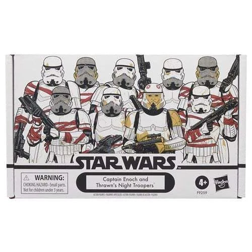 AVAILABILITY LIMITED - Hasbro STAR WARS - The Vintage Collection - Captain Enoch & Thrawn's Night Troopers (AHSOKA) Special 4-Pack 3.75 figure set - STANDARD GRADE