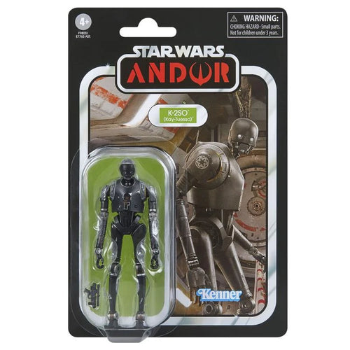 COMING 2024 NOVEMBER - PRE-ORDER - Hasbro STAR WARS - The Vintage Collection - 2024 Wave 20 - K-2SO (Kay-Tuesso)(ANDOR) figure - VC-340 - STANDARD GRADE