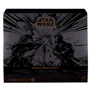 AVAILABILITY LIMITED - PRE-ORDER - Hasbro STAR WARS - The Black Series 6" - HASBRO PULSE EXCLUSIVE - Anakin Skywalker & Obi-Wan Kenobi (Revenge of the Sith) Figure 2-Pack - STANDARD GRADE
