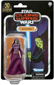 DAMAGED PACKAGING - Hasbro STAR WARS - The Vintage Collection - LUCASFILM first 50 years - CLONE WARS - Barriss Offee (Clone Wars) figure VC 214 - SUB-STANDARD GRADE