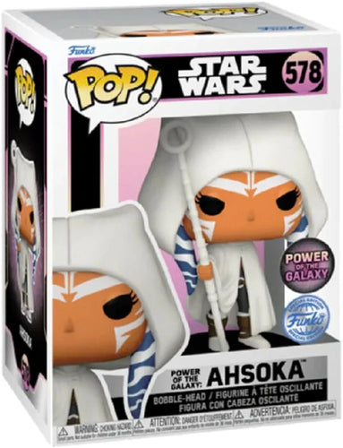 FUNKO POP! - Star Wars: Power of The Galaxy - AHSOKA US Exclusive - SPECIAL EDITION pop! vinyl figure #578