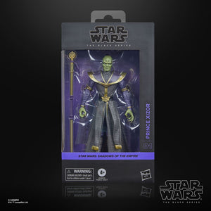 COMING 2025 MARCH - PRE-ORDER - Hasbro STAR WARS - The Black Series 6" - WAVE - Prince Xizor (Shadows of the Empire) figure 01 - STANDARD GRADE