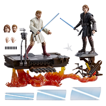 Load image into Gallery viewer, AVAILABILITY LIMITED - PRE-ORDER - Hasbro STAR WARS - The Black Series 6&quot; - HASBRO PULSE EXCLUSIVE - Anakin Skywalker &amp; Obi-Wan Kenobi (Revenge of the Sith) Figure 2-Pack - STANDARD GRADE