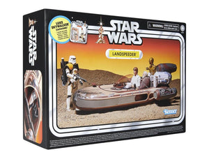 COMING 2025 JULY - PRE-ORDER - Hasbro STAR WARS - The Vintage Collection - Landspeeder Vehicle (A New Hope) with Luke Skywalker (Tatooine) 3.75" figure - VC-344A - STANDARD GRADE