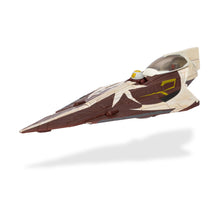 Load image into Gallery viewer, STAR WARS Micro Galaxy Squadron - EXCLUSIVE - Starfighter Class - Ahsoka Tano’s Jedi Starfighters Set #0113 - 5-Inch and 3-Inch Vehicles with 2 Micro Figure Accessories - STANDARD GRADE