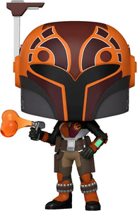 FUNKO POP! - Star Wars: Rebels - SABINE WREN (Metallic) pop! vinyl figure #679 - FUNKO SPECIAL EDITION