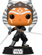 Load image into Gallery viewer, FUNKO POP! - Star Wars: Mandalorian - AHSOKA WITH SABERS pop! vinyl figure #464