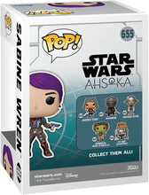 Load image into Gallery viewer, FUNKO POP! - Star Wars: Ahsoka - SABINE WREN pop! vinyl figure #655 - SPECIAL EDITION