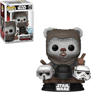 FUNKO POP! - Star Wars: Return of The Jedi 40th Anniversary - BRETHUPP with Helmets US EXCLUSIVE pop! vinyl figure #613