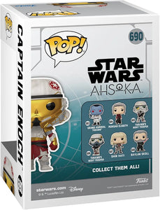 FUNKO POP! - Star Wars: Ahsoka - CAPTAIN ENOCH pop! vinyl figure #690 - SPECIAL EDITION