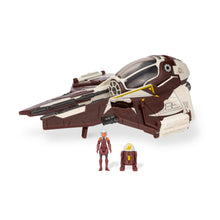 Load image into Gallery viewer, STAR WARS Micro Galaxy Squadron - EXCLUSIVE - Starfighter Class - Ahsoka Tano’s Jedi Starfighters Set #0113 - 5-Inch and 3-Inch Vehicles with 2 Micro Figure Accessories - STANDARD GRADE