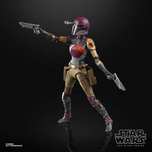 Load image into Gallery viewer, Hasbro STAR WARS - The Black Series 6&quot; NEW PACKAGING - REBELS WAVE - Sabine Wren (Rebels) figure 06 - STANDARD GRADE