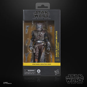 COMING 2024 DECEMBER - PRE-ORDER - Hasbro STAR WARS - The Black Series 6" - WAVE 19 - Pirate Captain Brutus (Port Borgo)(Skeleton Crew) figure 06 - STANDARD GRADE