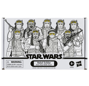 AVAILABILITY LIMITED - Hasbro STAR WARS - The Vintage Collection - Rebel Soldier (Echo Base Battle Gear) Special 4-Pack 3.75 figure set - STANDARD GRADE