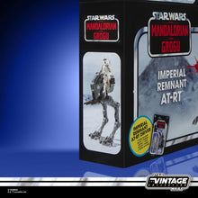 Load image into Gallery viewer, Hasbro STAR WARS - The Vintage Collection - Imperial Remnant AT-RT (The Mandalorian &amp; Grogu) Vehicle with Imperial Remnant AT-RT Driver 3.75" figure - VC-396 - STANDARD GRADE
