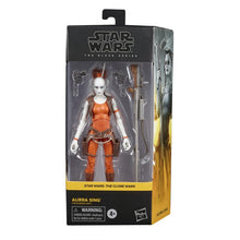 Load image into Gallery viewer, DAMAGED PACKAGING - HASBRO STAR WARS - The Black Series 6&quot; - WAVE 5 - Aurra Sing (The Clone Wars) figure 08 - SUB-STANDARD GRADE