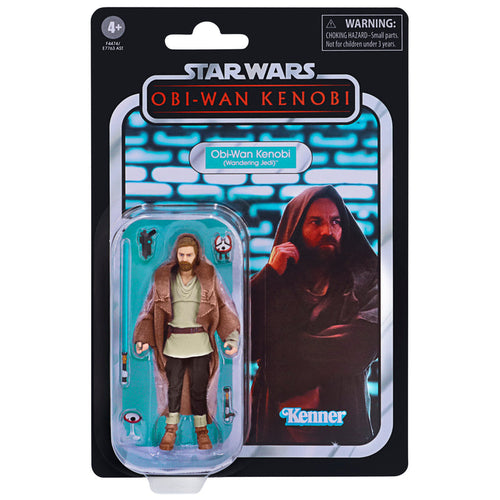 DAMAGED PACKAGING - Hasbro STAR WARS - The Vintage Collection - 2022 Wave 12 - Obi-Wan Kenobi (Wandering Jedi)(Obi-Wan Kenobi) figure - VC-245 - SUB-STANDARD GRADE