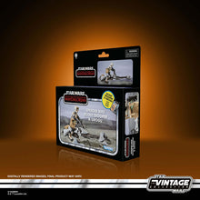 Load image into Gallery viewer, Hasbro STAR WARS - The Vintage Collection - Speeder Bike with Scout Trooper &amp; Grogu (The Mandalorian) VC-289 - Deluxe 3.75&quot; WORLD-BUILDING SET - STANDARD GRADE