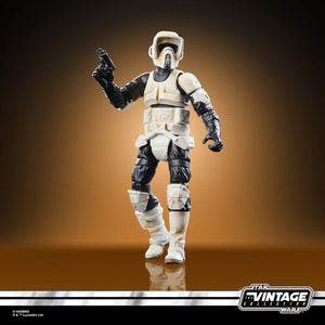 Hasbro STAR WARS - The Vintage Collection - Speeder Bike with Scout Trooper & Grogu (The Mandalorian) VC-289 - Deluxe 3.75" WORLD-BUILDING SET - STANDARD GRADE