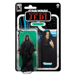 DAMAGED PACKAGING - Hasbro STAR WARS - The Black Series 6" - 40th Anniversary Return of the Jedi - Wave 2 - The Emperor Figure - SUB-STANDARD GRADE