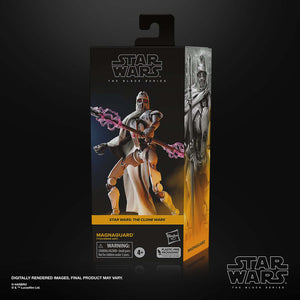 Hasbro STAR WARS - The Black Series 6" PLASTIC FREE PACKAGING - WAVE 12 - Magnaguard (The Clone Wars) figure 15 - STANDARD GRADE