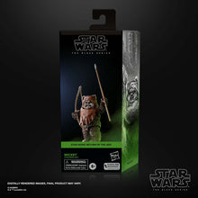 Load image into Gallery viewer, Hasbro STAR WARS - The Black Series 6&quot; PLASTIC FREE PACKAGING - WAVE 12 - WICKET (Return of the Jedi) figure 11 - STANDARD GRADE