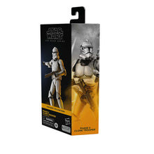 Load image into Gallery viewer, DAMAGED PACKAGING - Hasbro STAR WARS - The Black Series 6&quot; PLASTIC FREE PACKAGING - WAVE 12 - PHASE II CLONE TROOPER (The Clone Wars) figure 14 - SUB-STANDARD GRADE