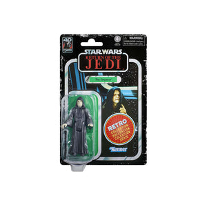 DAMAGED PACKAGING - Hasbro STAR WARS - The Retro Collection - Return of the Jedi 40th Anniversary - THE EMPEROR figure - SUB-STANDARD GRADE