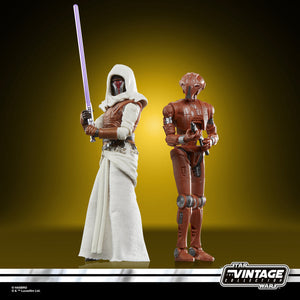 AVAILABILITY LIMITED - Hasbro STAR WARS - The Vintage Collection - JEDI KNIGHT REVAN and HK-47 (Galaxy of Heroes) 3.75" Figure Two-Pack - VC-305 & VC-306 - STANDARD GRADE