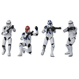 AVAILABILITY LIMITED - Hasbro STAR WARS - The Vintage Collection - Phase II Clone Trooper (AHSOKA) Special 4-Pack 3.75 figure set - STANDARD GRADE