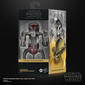 COMING 2024 JULY - Hasbro STAR WARS - The Black Series 6" - DELUXE - Droideka Destroyer Droid (The Phantom Menace) figure 04 - STANDARD GRADE