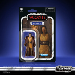 Hasbro STAR WARS - The Vintage Collection - 2024 Wave - Jedi Master Sol (The Acolyte) figure - VC-329 - STANDARD GRADE