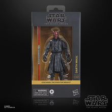 Load image into Gallery viewer, Hasbro STAR WARS - The Black Series 6&quot; - WAVE - Darth Maul (The Phantom Menace) figure 05 - STANDARD GRADE