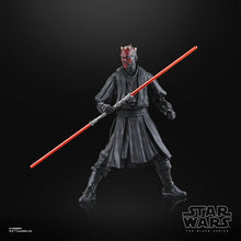 Load image into Gallery viewer, Hasbro STAR WARS - The Black Series 6&quot; - WAVE - Darth Maul (The Phantom Menace) figure 05 - STANDARD GRADE